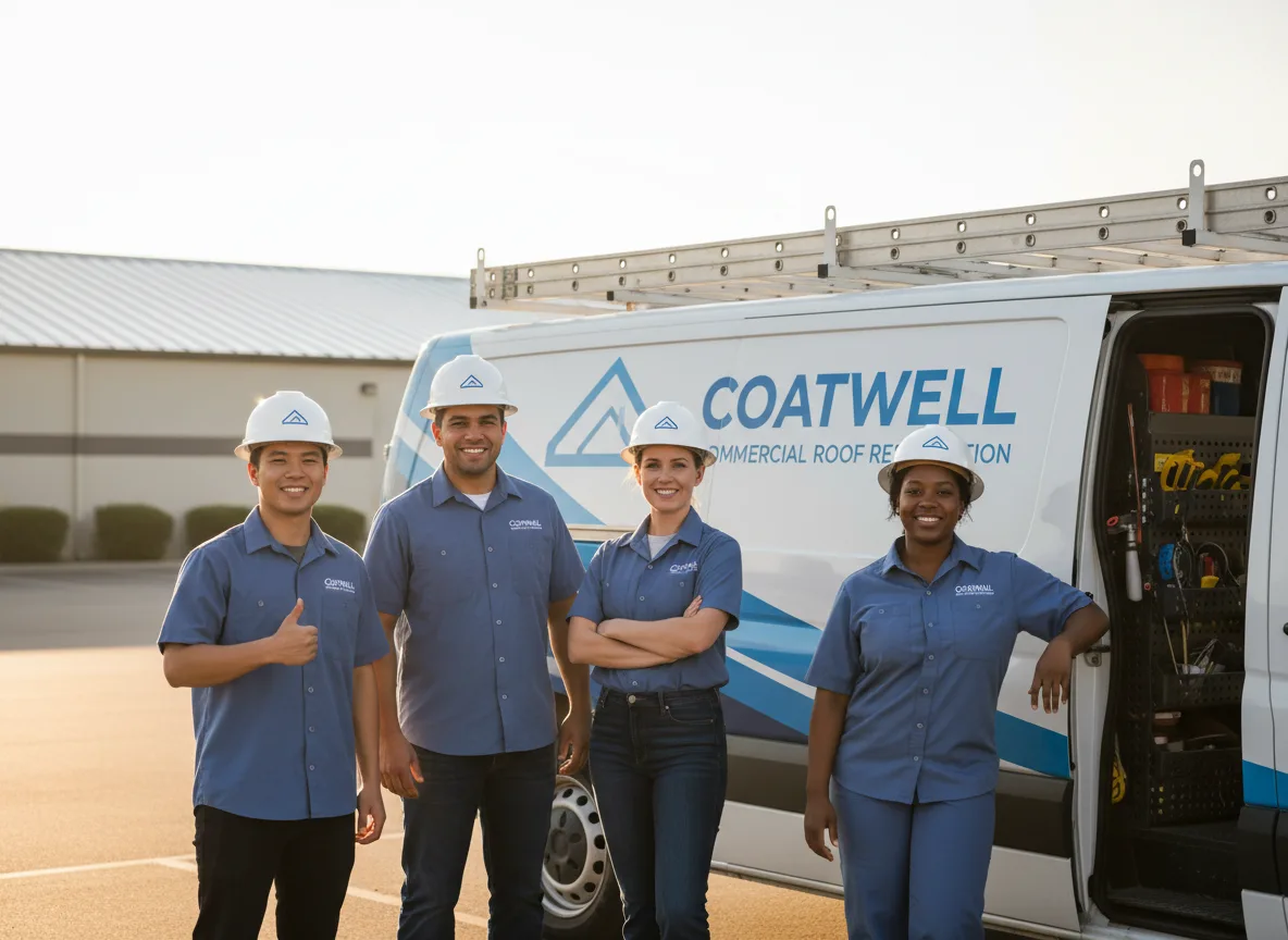 Commercial roof coating company in Little Silver, NJ